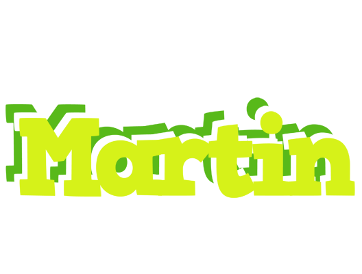 Martin citrus logo