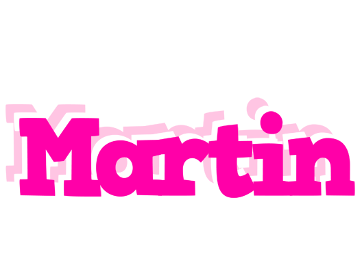 Martin dancing logo