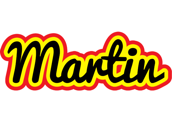 Martin flaming logo