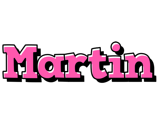 Martin girlish logo