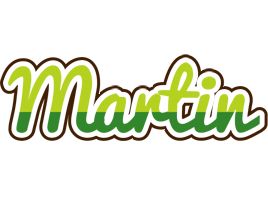 Martin golfing logo