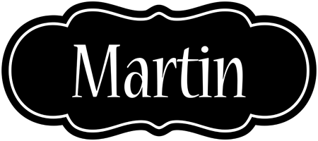 Martin welcome logo