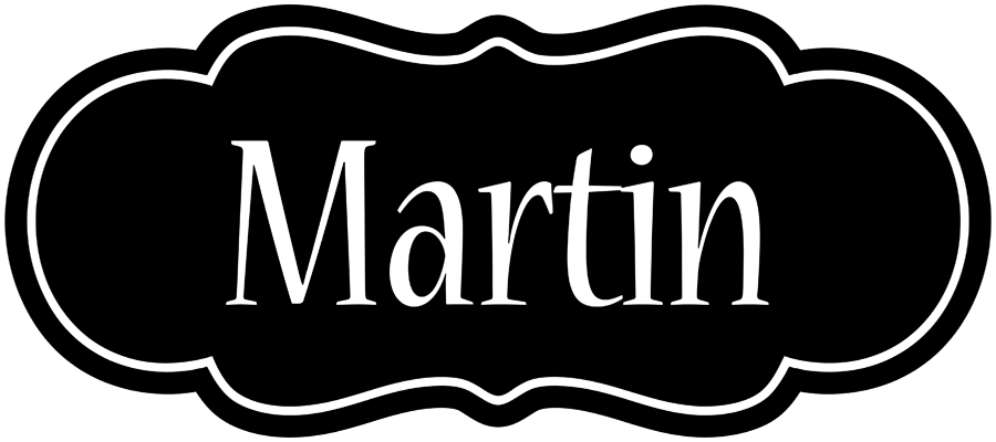 Martin welcome logo