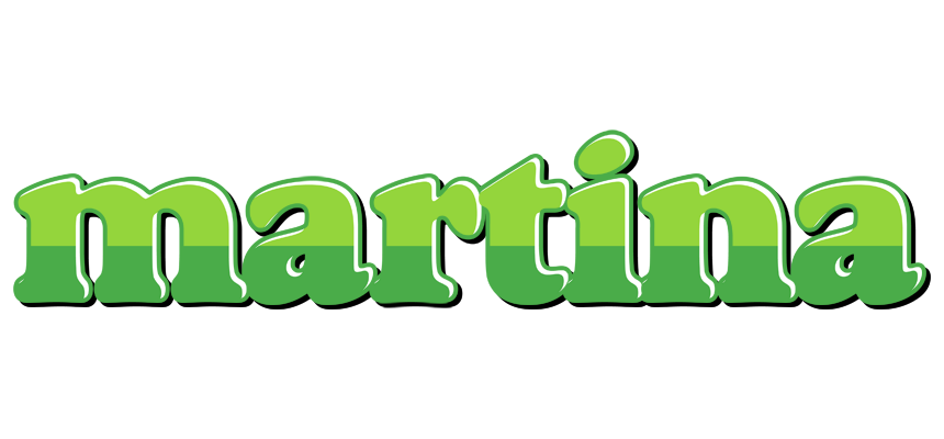 Martina apple logo