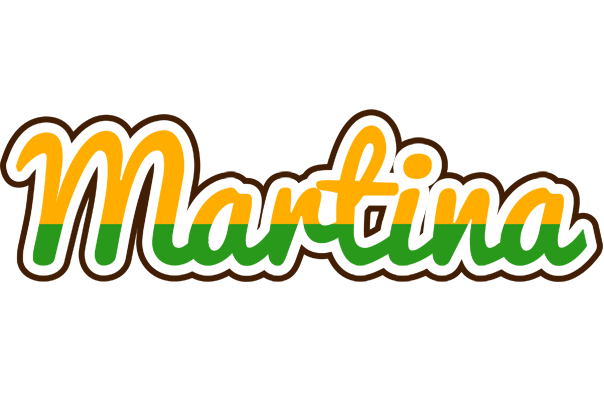 Martina banana logo