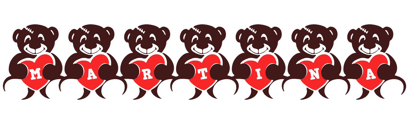 Martina bear logo