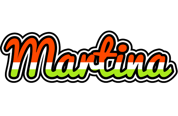 Martina exotic logo