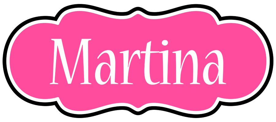 Martina invitation logo