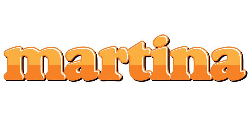Martina orange logo
