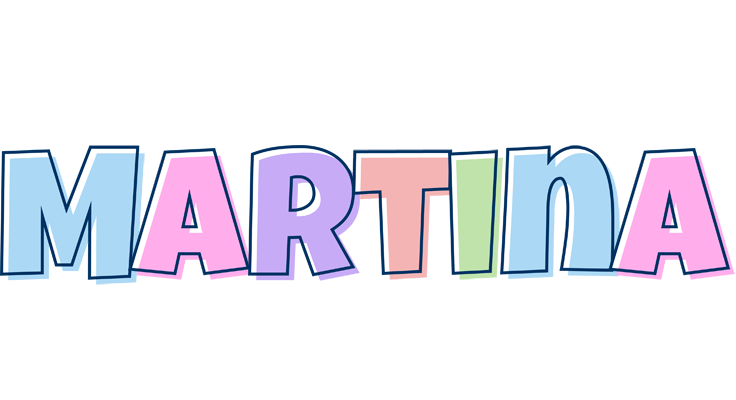 Martina pastel logo