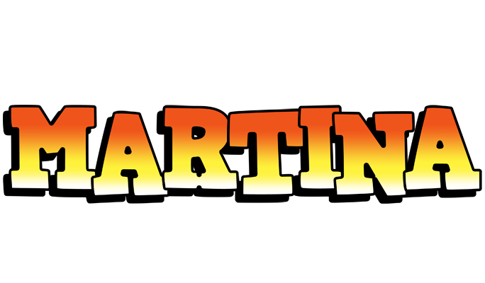 Martina sunset logo