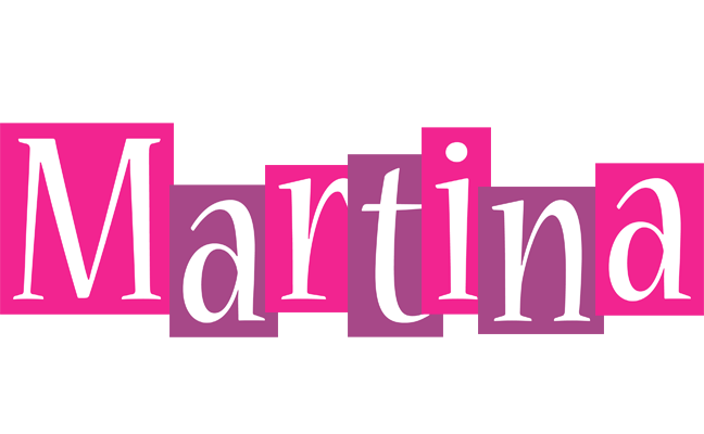 Martina whine logo