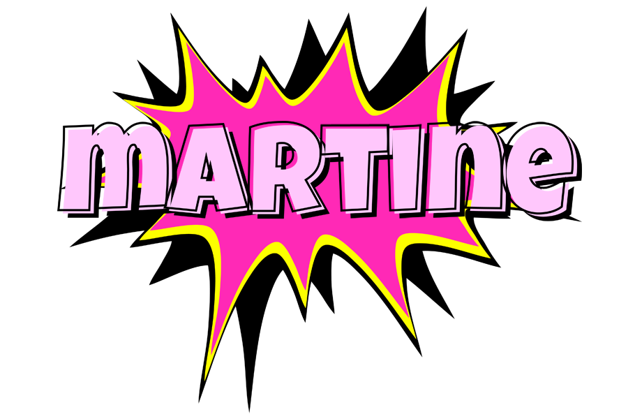 Martine badabing logo