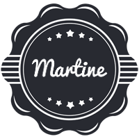 Martine badge logo