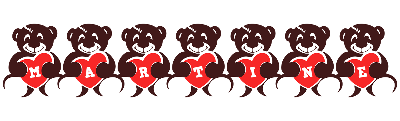 Martine bear logo