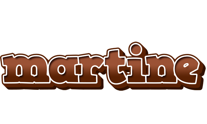 Martine brownie logo