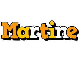 Martine cartoon logo