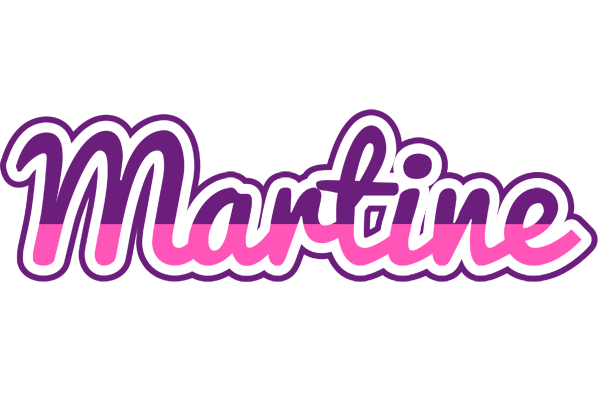 Martine cheerful logo