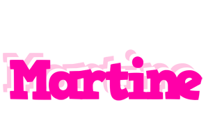 Martine dancing logo