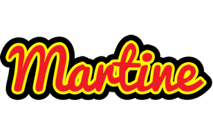 Martine fireman logo