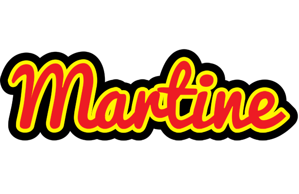 Martine fireman logo