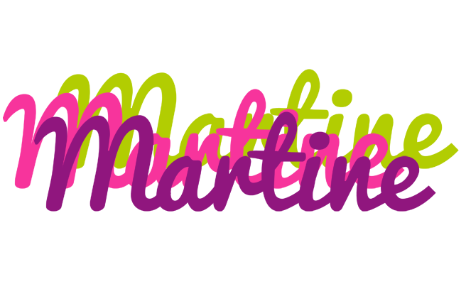 Martine flowers logo