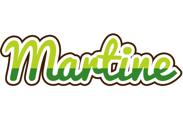 Martine golfing logo