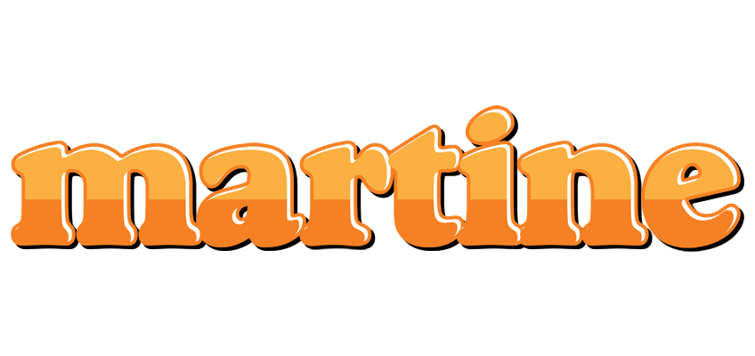 Martine orange logo