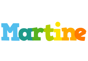 Martine rainbows logo