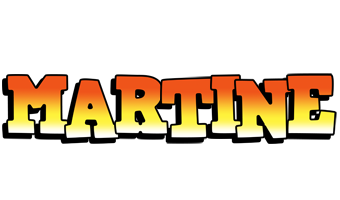 Martine sunset logo