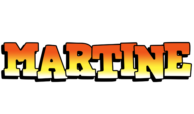 Martine sunset logo