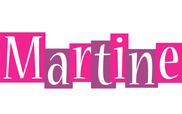 Martine whine logo