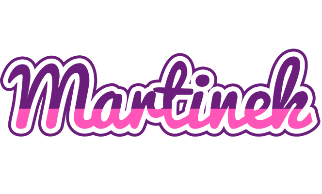 Martinek cheerful logo