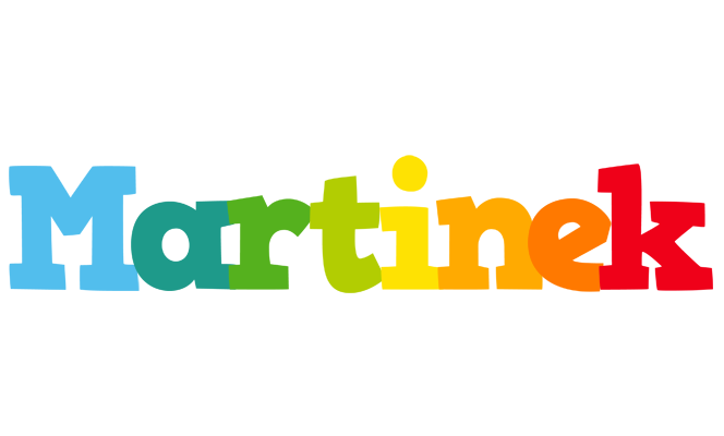 Martinek rainbows logo