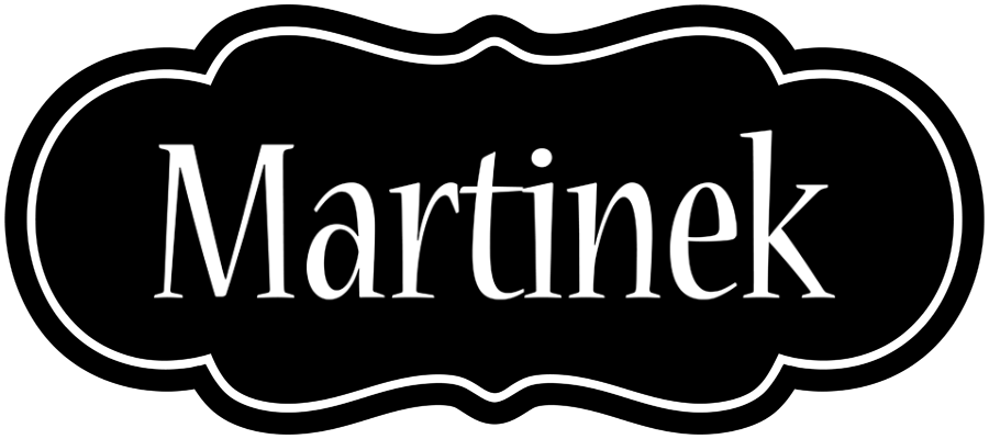 Martinek welcome logo