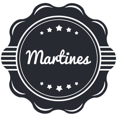 Martines badge logo