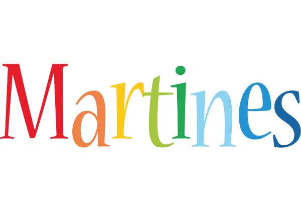 Martines birthday logo