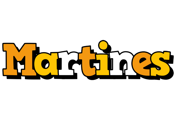 Martines cartoon logo
