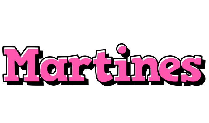 Martines girlish logo