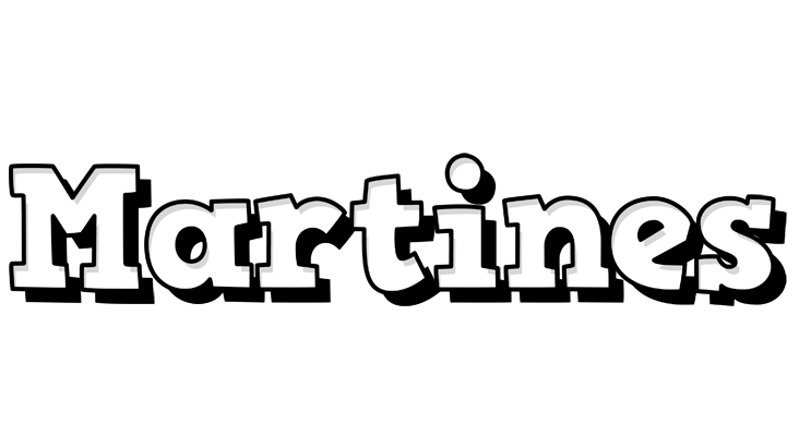 Martines snowing logo