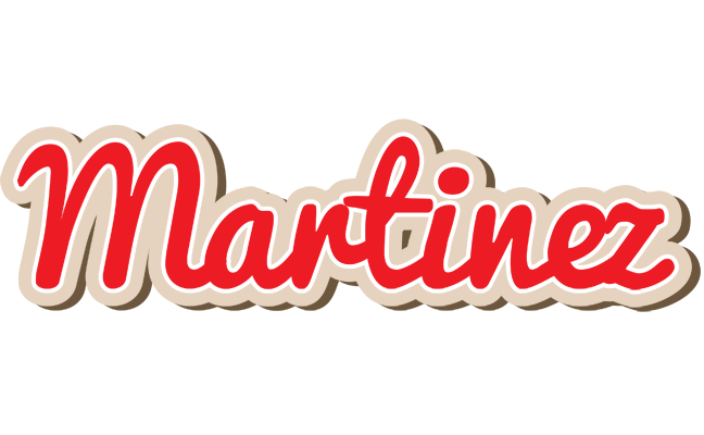 Martinez chocolate logo