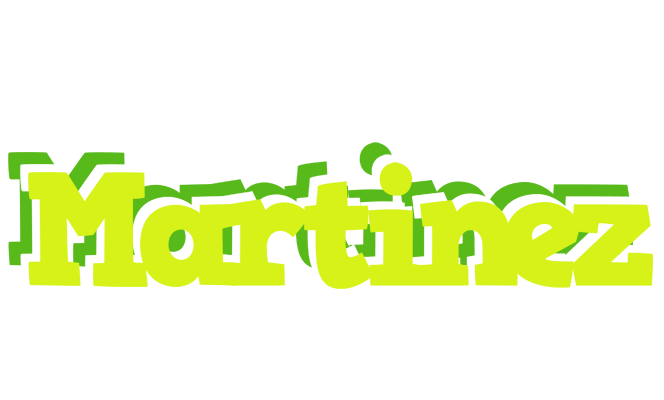 Martinez citrus logo