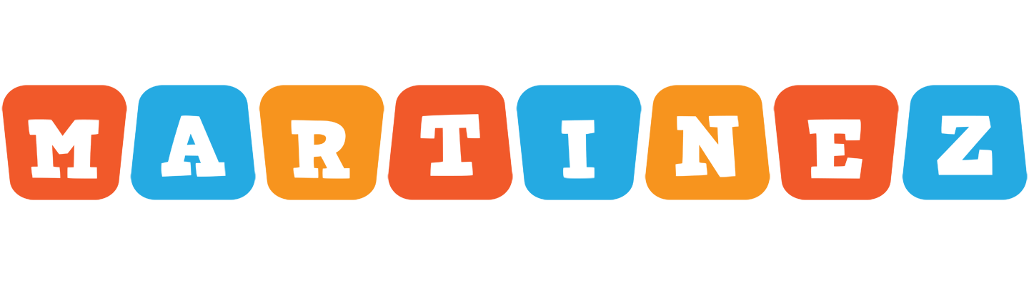 Martinez comics logo