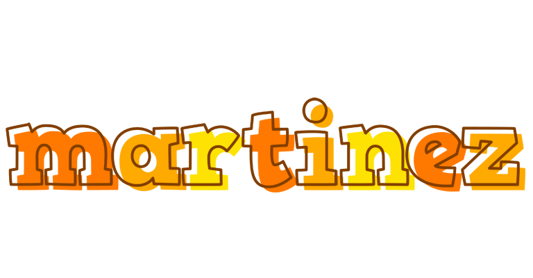 Martinez desert logo
