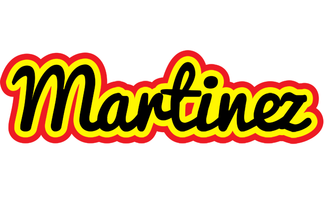 Martinez flaming logo