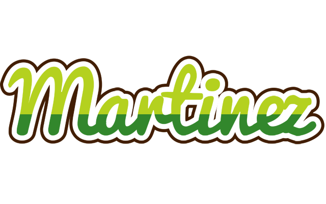 Martinez golfing logo
