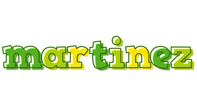 Martinez juice logo