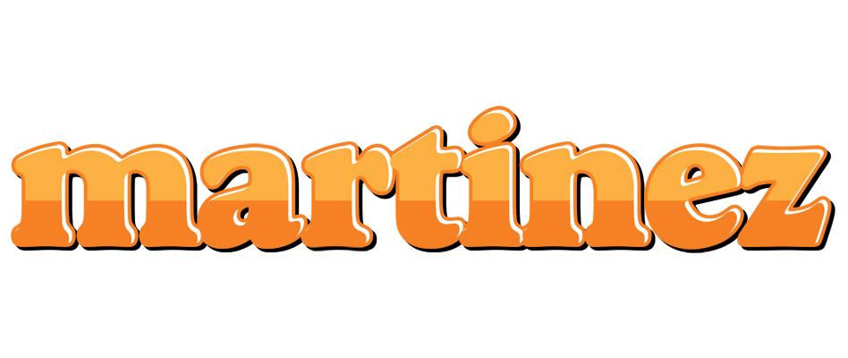 Martinez orange logo