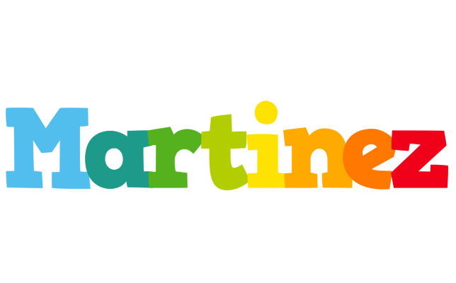 Martinez rainbows logo