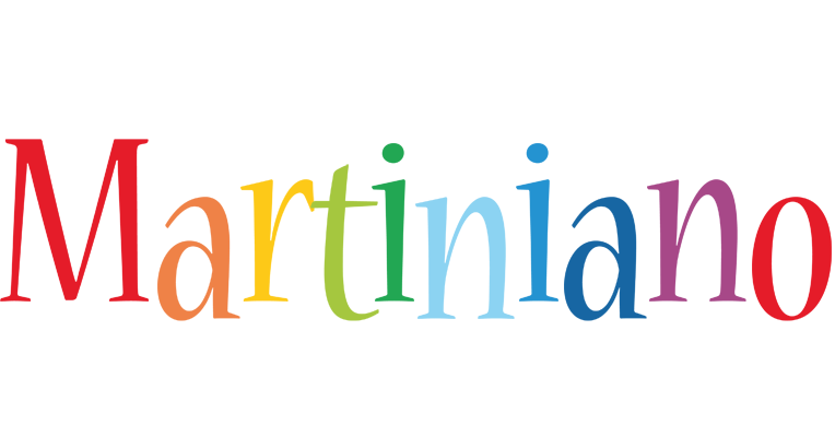 Martiniano birthday logo